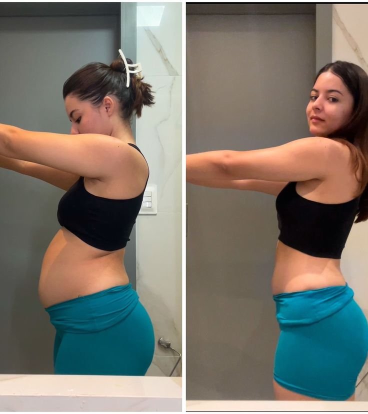 Cambio visible en el cuerpo con entrenamiento